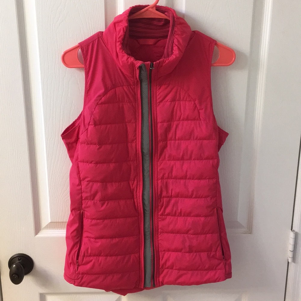 Pink Lululemon Vest. See measurements